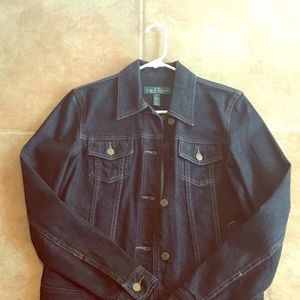 Ralph Lauren Jeans Denim Jacket XS Dark Wash